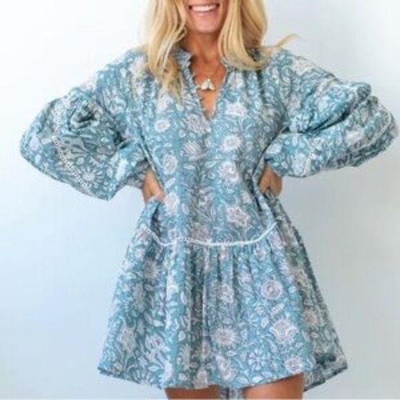 Marea By Liz Joy Dresses & Skirts - Marea by Liz Joy Elizabeth Dress In Mediterranean Blue